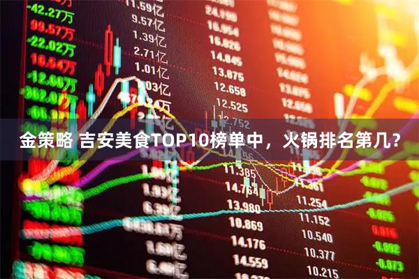 金策略 吉安美食TOP10榜单中，火锅排名第几？